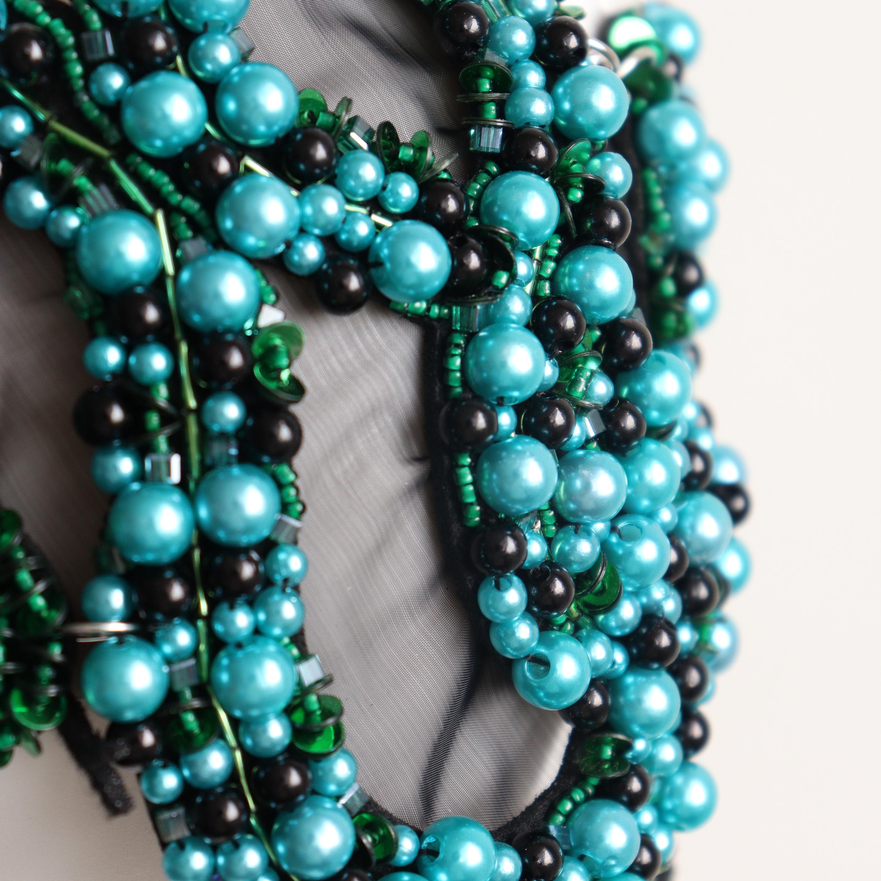 Top de cadena corporal de serpiente con cuentas turquesa, top gótico de cruz para festival rave, burlesque, Halloween